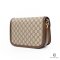 GUCCI HORSEBIT 1955 SMALL BROWN GG SUPREME MONOGRAM GHW