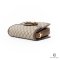 GUCCI HORSEBIT 1955 SMALL BROWN GG SUPREME MONOGRAM GHW