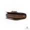 GUCCI HORSEBIT 1955 SMALL BROWN GG SUPREME MONOGRAM GHW