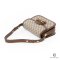 GUCCI HORSEBIT 1955 SMALL BROWN GG SUPREME MONOGRAM GHW
