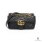 GUCCI MARMONT 26 BLACK CALF GHW