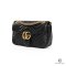 GUCCI MARMONT SMALL BLACK CALF GHW