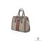 GUCCI OPHIDIA TOTE SMALL BROWN GG MONOGRAM CANVAS GHW