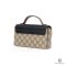 GUCCI PADLOCK BLACK BROWN GG MONOGRAM GHW