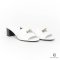 HERMES GIULIA SANDAL WHITE SHW