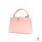 LV CAPUCINES MM PINK CALF SHW