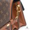 LV DAUPHINE BROWN MONOGRAM CANVAS GHW