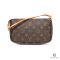 LV DISCOVERY POCHETTE BROWN MONOGRAM CANVAS GHW