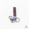 LV  KEY BROWN PURPLE MONOGRAM CANVAS SHW