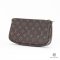 LV MULTI POCHETTE 24 BROWN MONOGRAM CANVAS GHW MICROCHIP