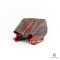 LV NEONOE MM BROWN RED MONOGRAM CANVAS GHW