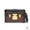 LV PETITE MALLE BROWN BLACK MONOGRAM CANVAS GHW