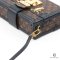 LV PETITE MALLE BROWN BLACK MONOGRAM CANVAS GHW