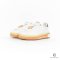 LV  SNEAKERS 37 WHITE PINK CALF GHW