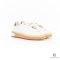 LV  SNEAKERS 37 WHITE PINK CALF GHW