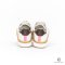 LV  SNEAKERS 37 WHITE PINK CALF GHW