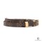 LV STRAP 110 BROWN MONOGRAM GHW