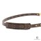 LV STRAP 110 BROWN MONOGRAM GHW