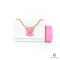 LV TWIST MM WHITE PINK EPILEATHER GHW