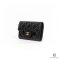 NEW CHANEL CARD HOLDER SHORT BLACK CAVIAR GHW