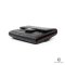 NEW CHANEL TRI FOLD WALLET SHORT BLACK CAVIAR SHW