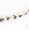NEW DIOR CRYSTAL LION NECKLACE WHITE PEARL GHW