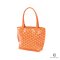 NEW GOYARD ANJOU MINI ORANGE CANVASS HW