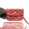 NEW GOYARD ANJOU MINI RED CANV AS SHW