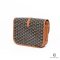 NEW GOYARD BELVEDERE MM BROWN CANVAS SHW