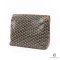 NEW GOYARD CAPETIEN MM BROWN CANVAS SHW