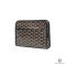 NEW GOYARD JOUVENCE TOILETRY MM BLACK CANVAS SHW