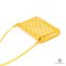 NEW GOYARD PLUMET POCKET YELLOW CANVAS SHW