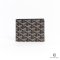 NEW GOYARD VICTOIRE WALLET SHORT BLACK CANVAS