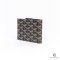 NEW GOYARD VICTOIRE WALLET SHORT BLACK CANVAS