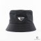 NEW PRADA BUCKET HAT BLACK NYLON SHW