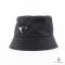 NEW PRADA BUCKET HAT BLACK NYLON SHW