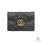 PAC GUCCI MARMONT WOC 7.5 BLACK CALF GHW