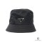 PRADA BUCKET HAT_S BLACK NYLON SHW