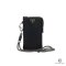 PRADA PHONE TOTE NECK STRAP 10.5 BLACK NYLON SHW