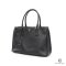 PRADA SAFFIANO LUX 30 BLACK SAFFIANO 2 ZIP GHW