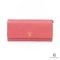 PRADA WALLET LONG PINK SAFFIANO GHW