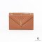 YSL ENVELOPE MEDIUM BROWN CARAMEL CHEVRON GHW