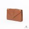 YSL ENVELOPE MEDIUM BROWN CARAMEL CHEVRON GHW