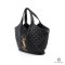 YSL MAXI SHOPPING BAG BLACK LAMB GHW