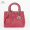 DIOR LADY MEDIUM PINK LAMBSKIN SHW