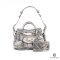 BALENCIAGA LE CAGOLE XS SILVER LAMB SHW