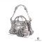 BALENCIAGA LE CAGOLE XS SILVER LAMB SHW