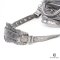 BALENCIAGA LE CAGOLE XS SILVER LAMB SHW