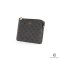 CELINE COIN AND CARD POUCH SHORT BROWN CANVAS GHW