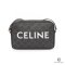 CELINE HORIZONTAL MESSENGER MEDIUM BLACK CANVAS GHW